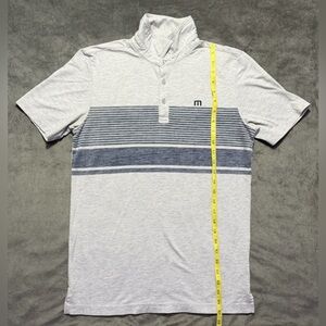 Travis Mathew Men's Stripe Polo SIZE SMALL